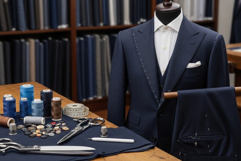 Ile trwa szycie garnituru bespoke?