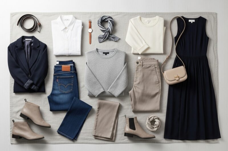 Ile ubrań wystarczy w kapsułowej garderobie?