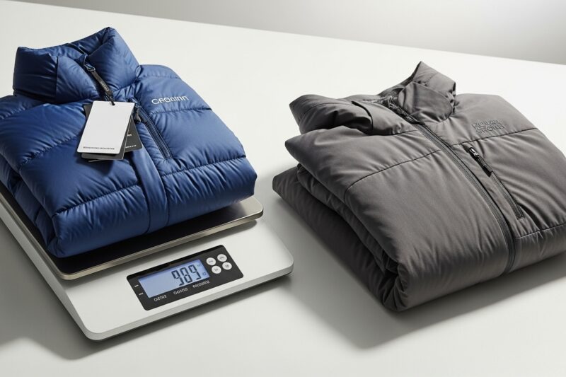 Ile waży kurtka zimowa dobrej jakości?