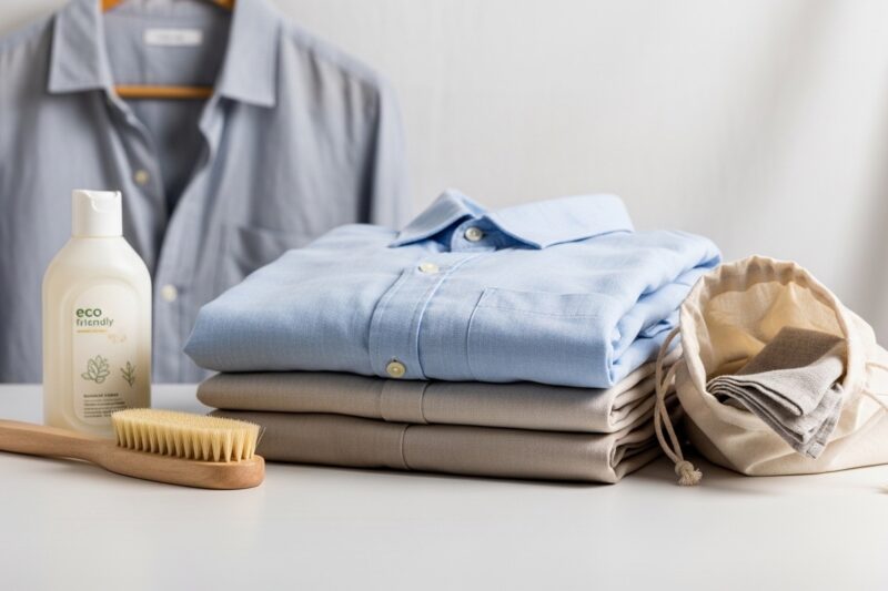 Jak dbać o ubrania z lnu?