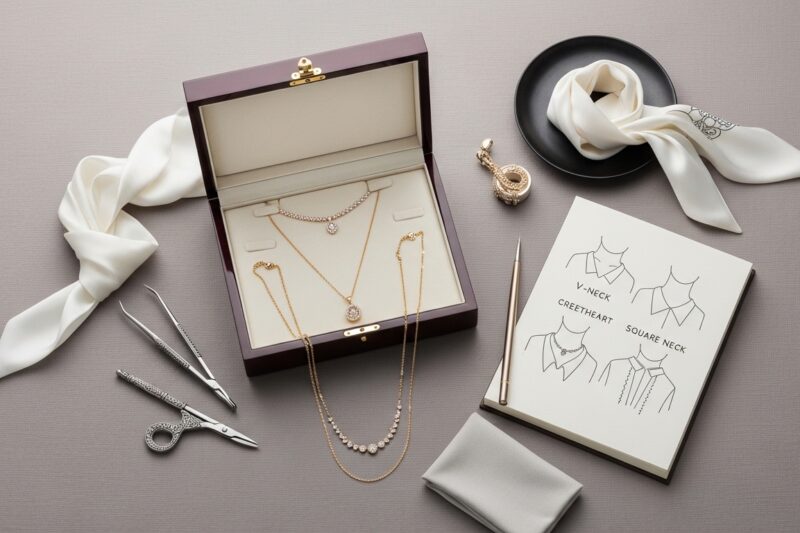 Jak dobrać biżuterię do dekoltu?