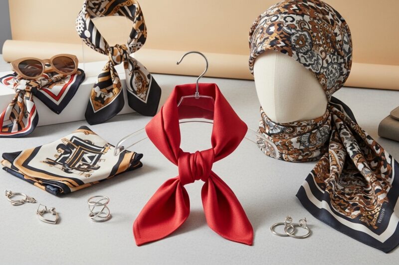 Jak nosić apaszki na różne sposoby?