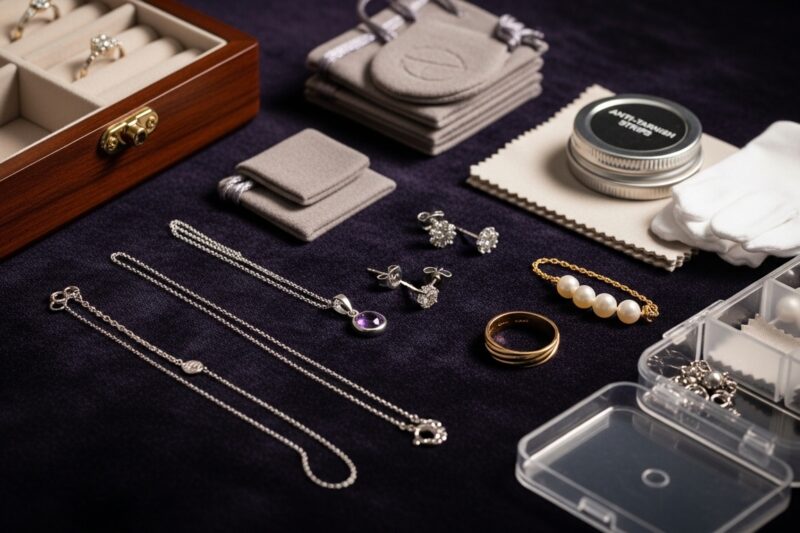 Jak przechowywać biżuterię, żeby nie traciła blasku?