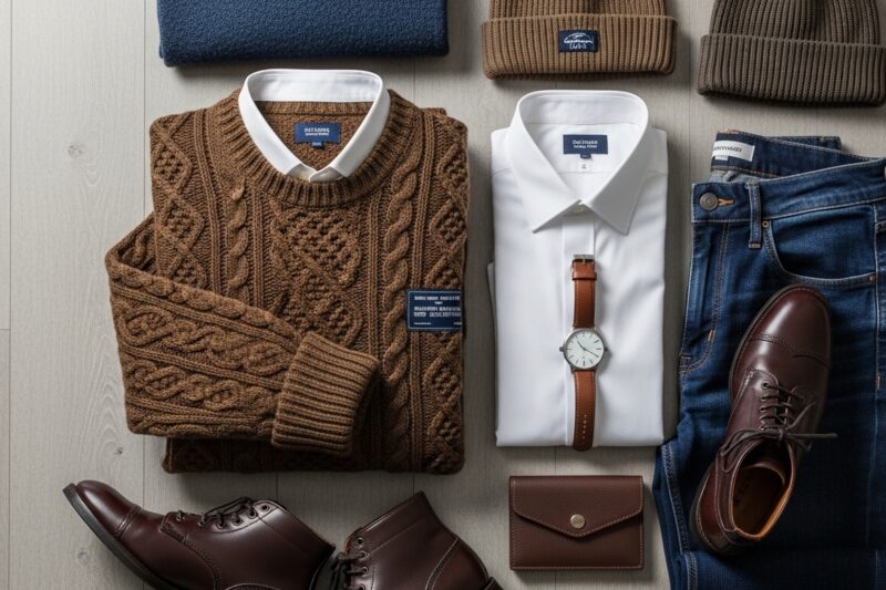 Jak stylizować sweter w męskich zestawach?