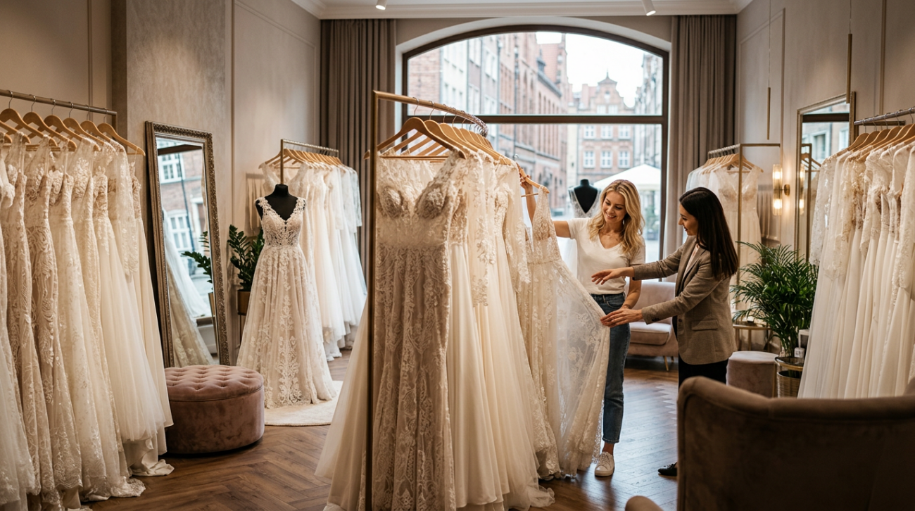 Ranking najlepszych salonów sukni ślubnych Gdańsk 2026 - gdzie kupić wymarzoną suknię?