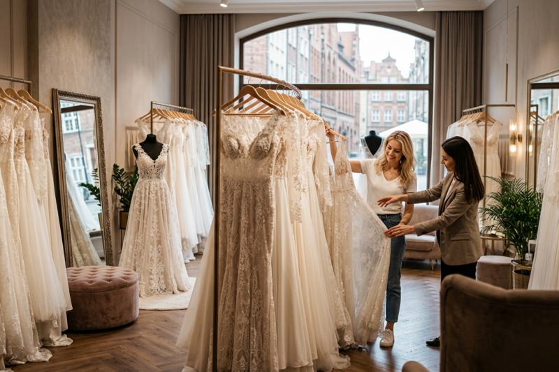 Ranking najlepszych salonów sukni ślubnych Gdańsk 2026 - gdzie kupić wymarzoną suknię?