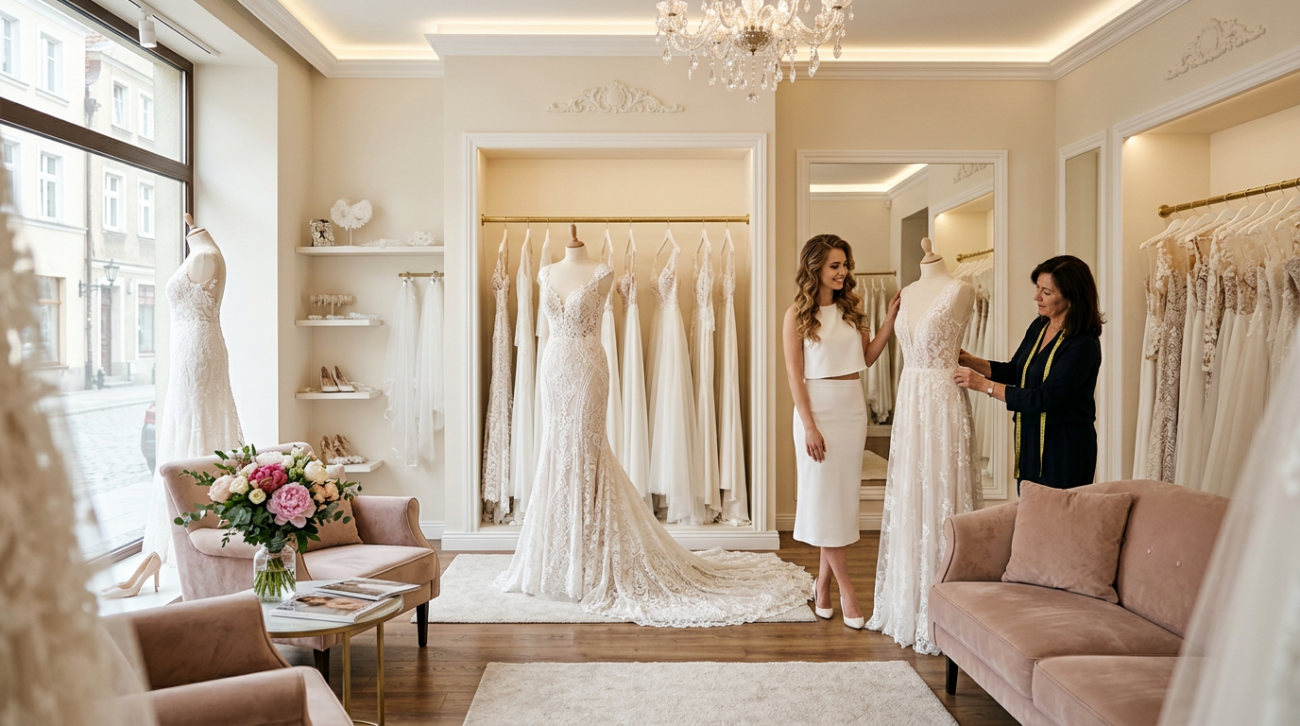 Ranking najlepszych salonów sukni ślubnych Olsztyn 2026 - gdzie kupić wymarzoną kreację?