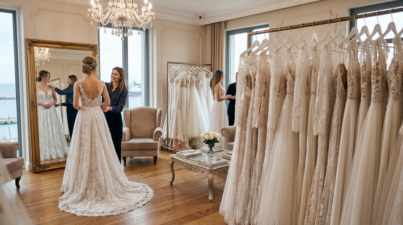 Ranking najlepszych salonów sukni ślubnych Gdynia 2026 - gdzie kupić wymarzoną suknię?