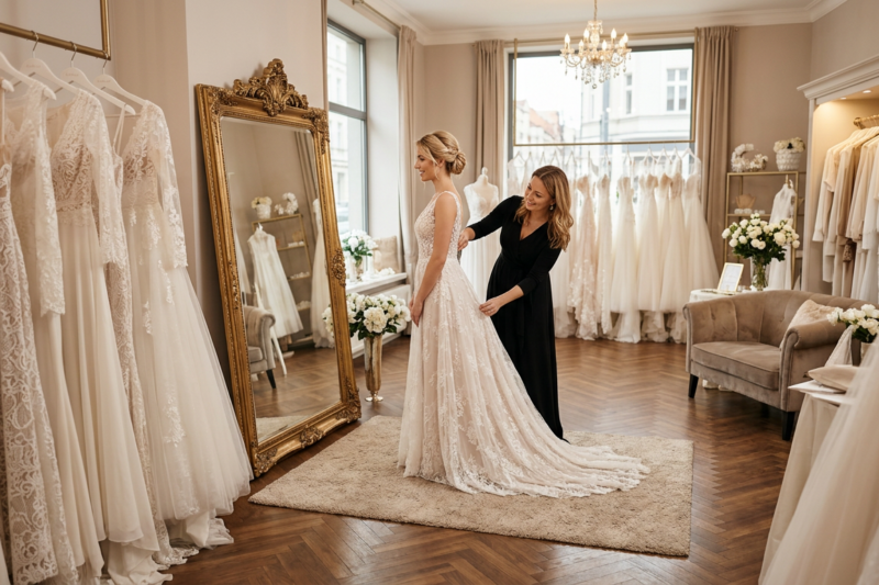 Ranking najlepszych salonów sukni ślubnych Szczecin 2026 - gdzie kupić wymarzoną suknię?