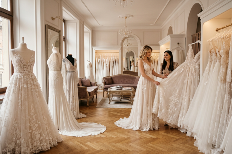 Ranking najlepszych salonów sukni ślubnych Kraków 2026 - gdzie kupić wymarzoną suknię?