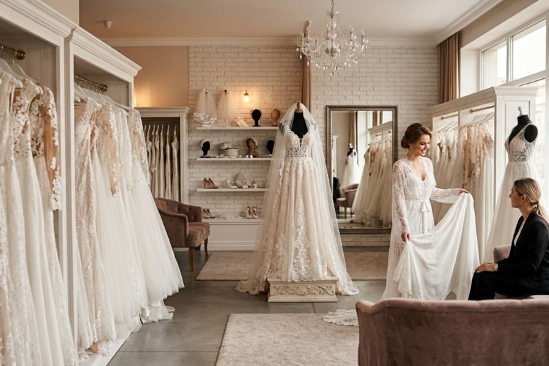 Ranking najlepszych salonów sukni ślubnych Białystok 2026 - gdzie kupić wymarzoną suknię?