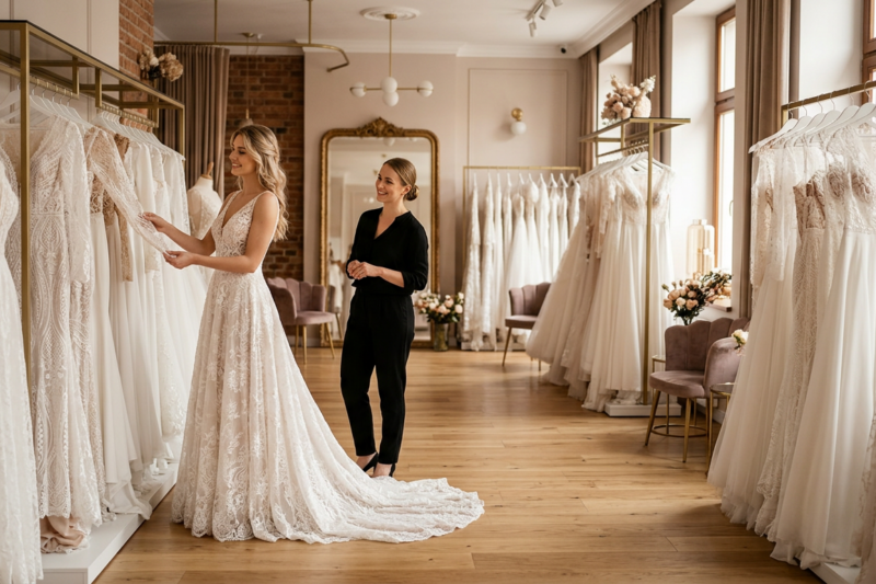 Ranking najlepszych salonów sukni ślubnych Kielce 2026 - gdzie kupić wymarzoną suknię?