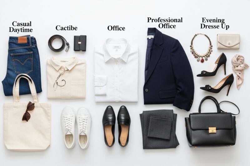 Jak tworzyć stylizacje z jednej bazy ubrań na różne okazje?