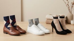 Jak nosić ozdobne skarpety do loafersów, półbutów i szpilek?